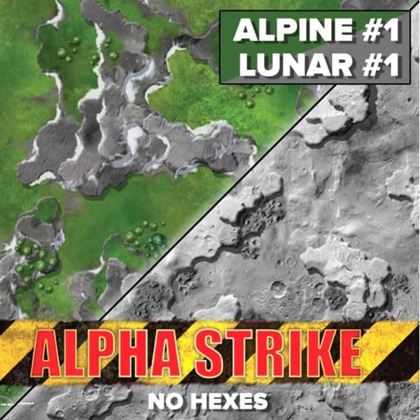 Battletech Alpha Strike Alpine/Lunar Battlemap image 0